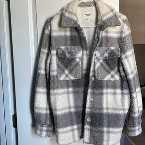 Abercrombie Sherpa Shirt Jacket